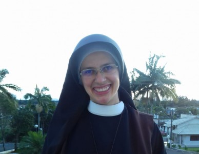 Irmã Agnes Marta fará seus votos perpétuos neste sábado