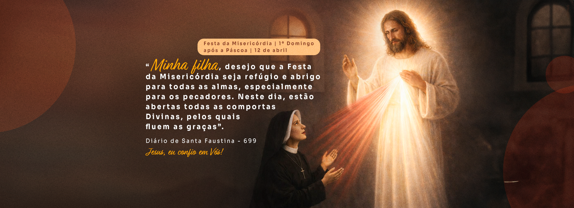 Abril 2026 - Festa da Misericórdia