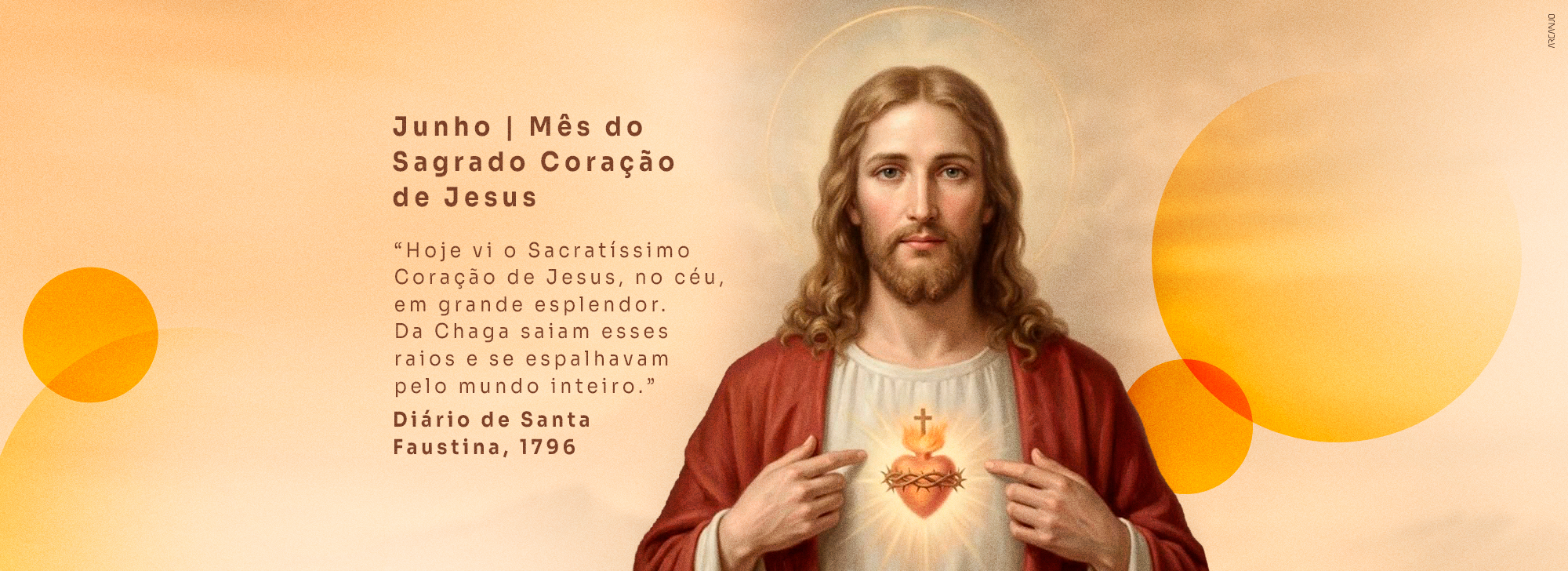 Junho 2026 - Sagrado Coração de Jesus