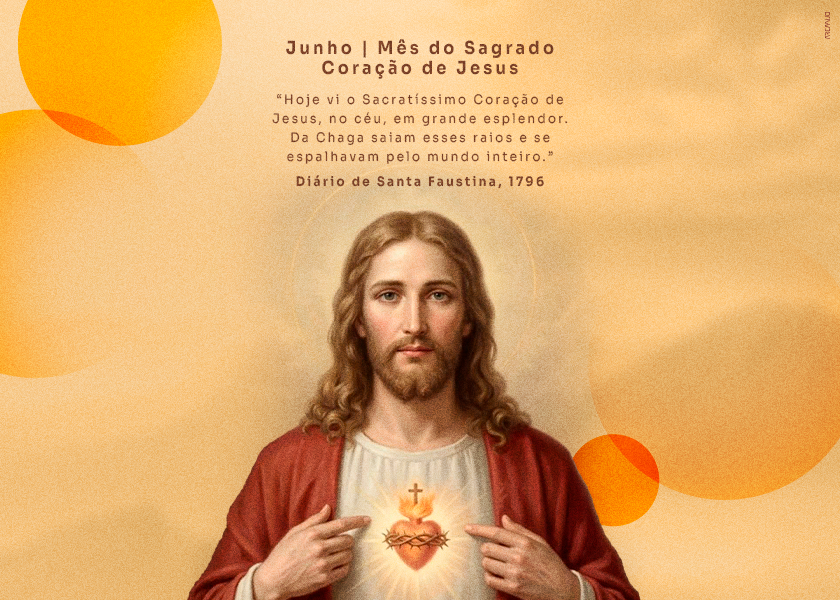 Junho 2026 - Sagrado Coração de Jesus