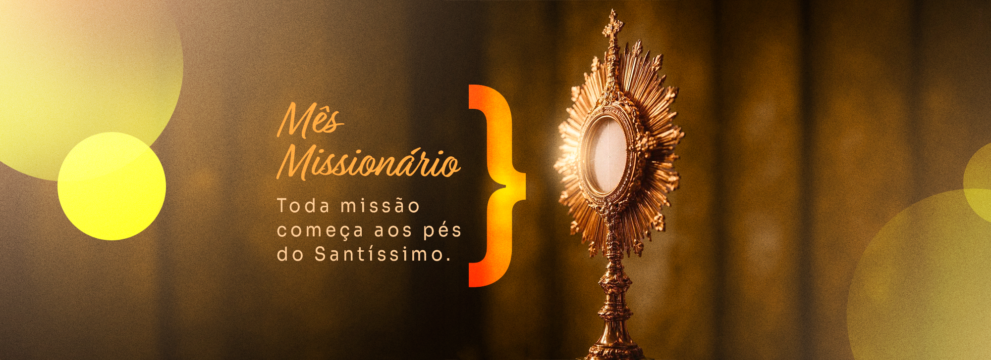 Outubro 2026 - Mês Missionário